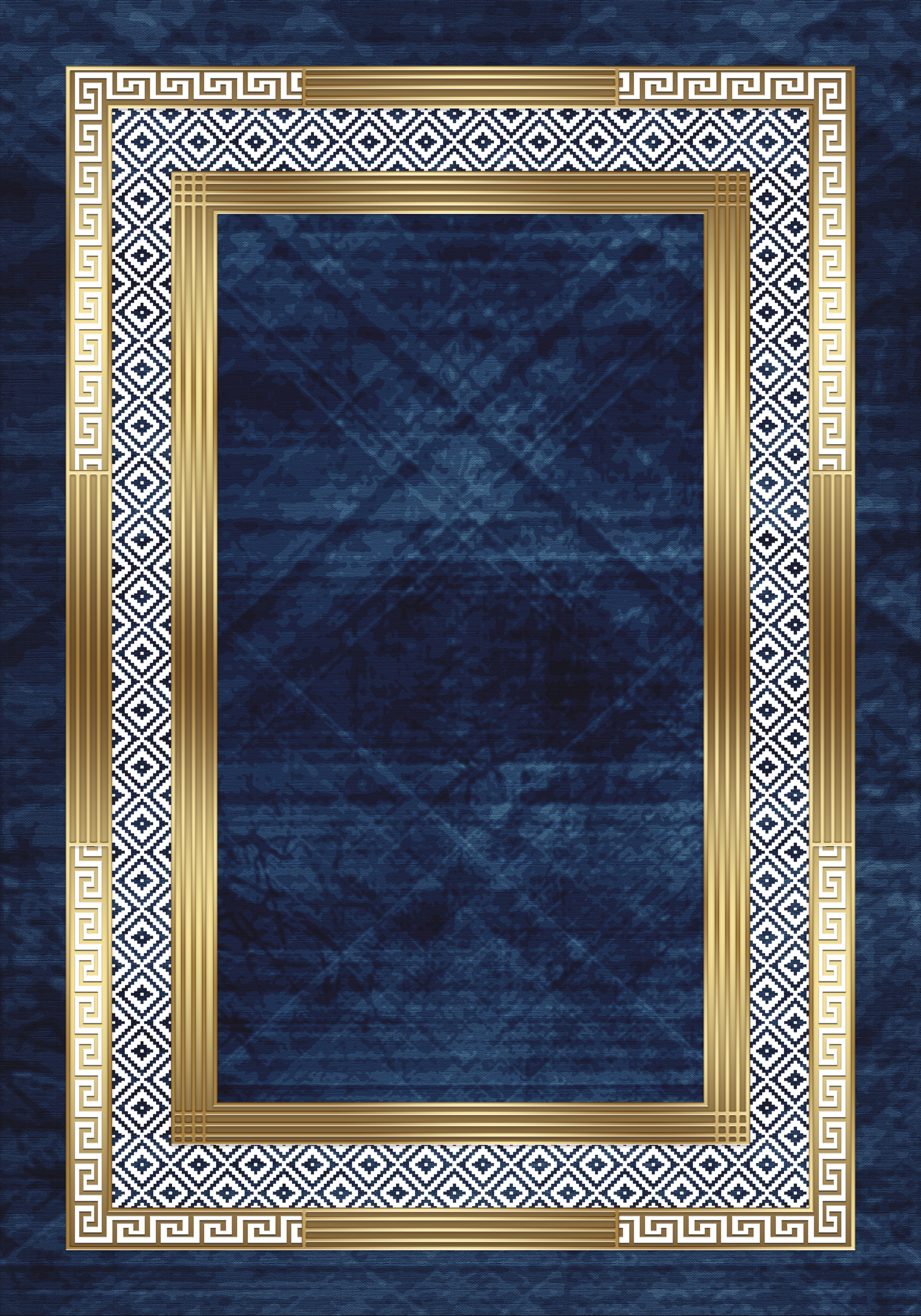 Modern Printed Carpet | Luxury Abstract Design Rug for Living Room, Bedroom & Hotel Use