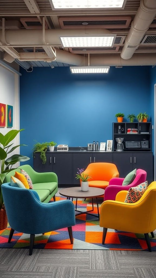 Office Printed Carpet – Commercial Grade, Custom Logo Available - Together Carpet