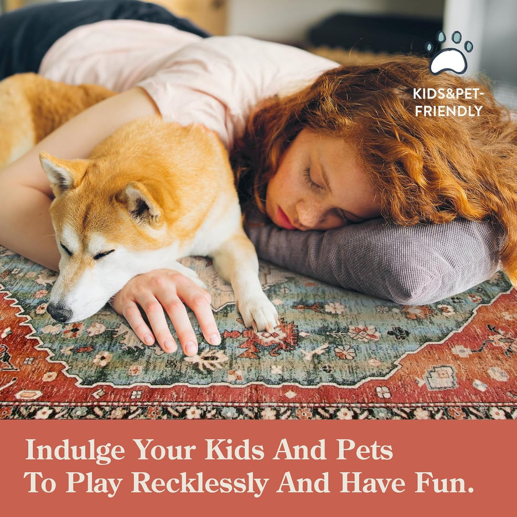 Washable & Easy-Care Rug