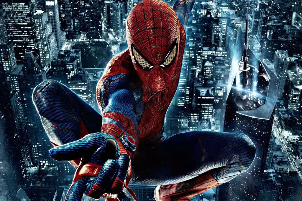 Kids Spider Superhero Printed Carpet – Boys Bedroom Rug - Together Carpet