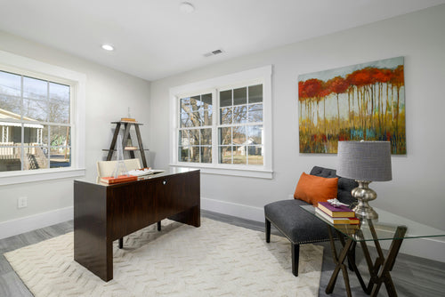 Office Area Printed Carpet | Commercial Grade Low-Pile Broadloom | Anti-Fatigue, Stain Resistant, Acoustic Flooring for Workspaces, Cubicles, Meeting Rooms – Custom Size & Logo Available